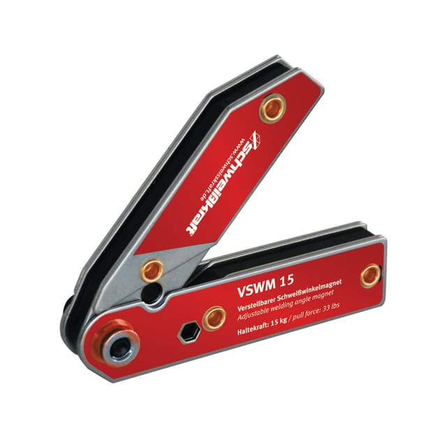 Schweißkraft verstellbarer Schweißwinkelmagnet VSWM 15 (Winkel 30°-270°)