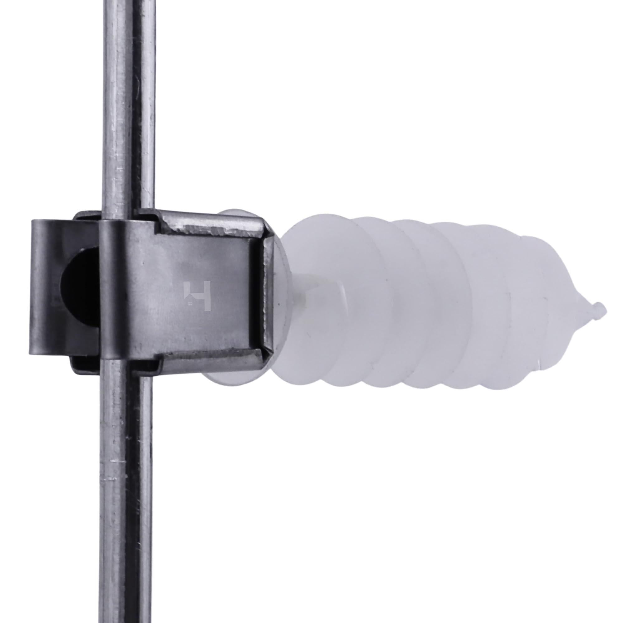 Hausheld Runddraht - Halter Inox V4a Für Styropor - 95x20 Mm