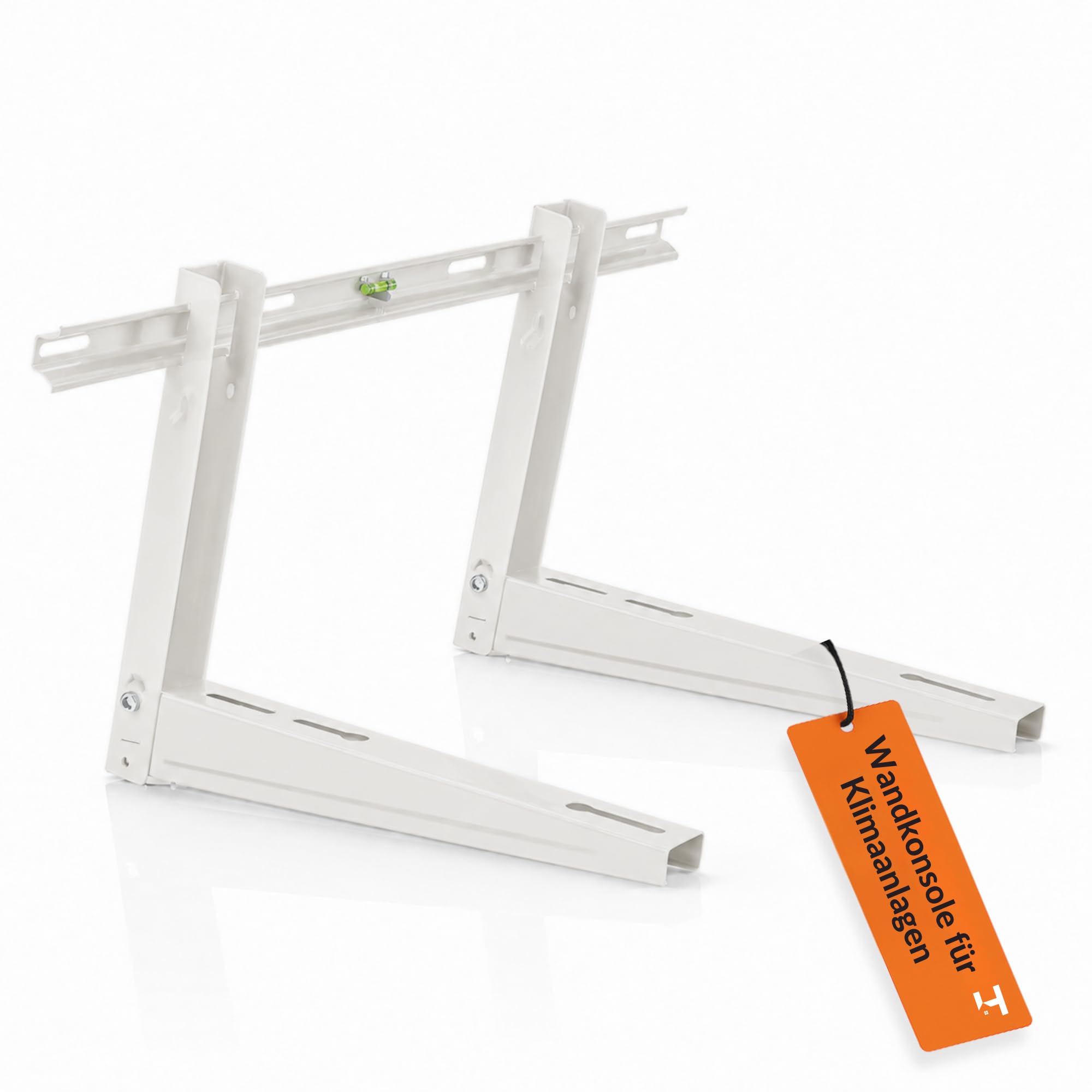 Hausheld Wandhalterung 420 Mm Weiß Für Klimaanlage Bis 100 Kg