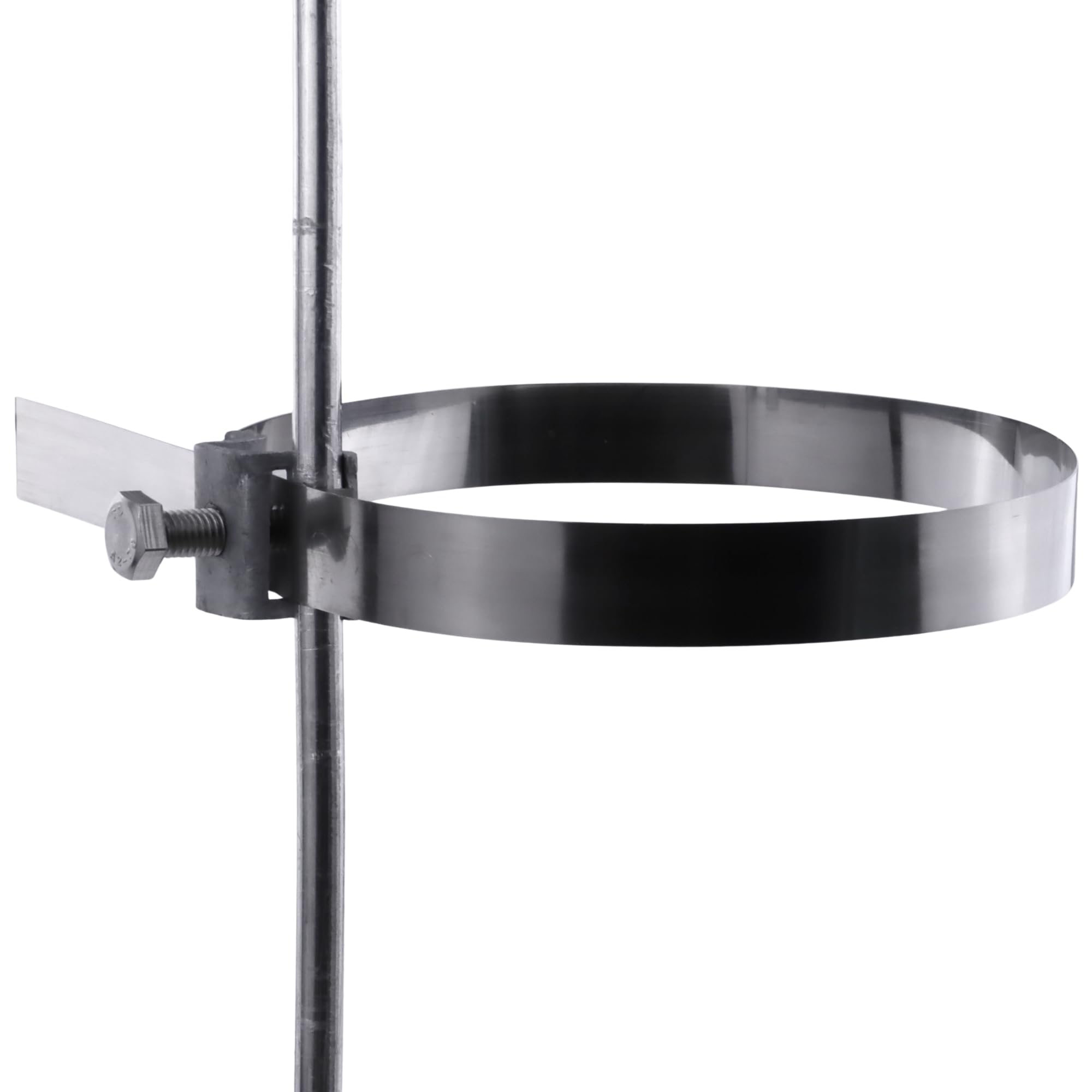 Hausheld Fallrohrschelle Inox V4a Für Runddraht Ø 8-10 Mm