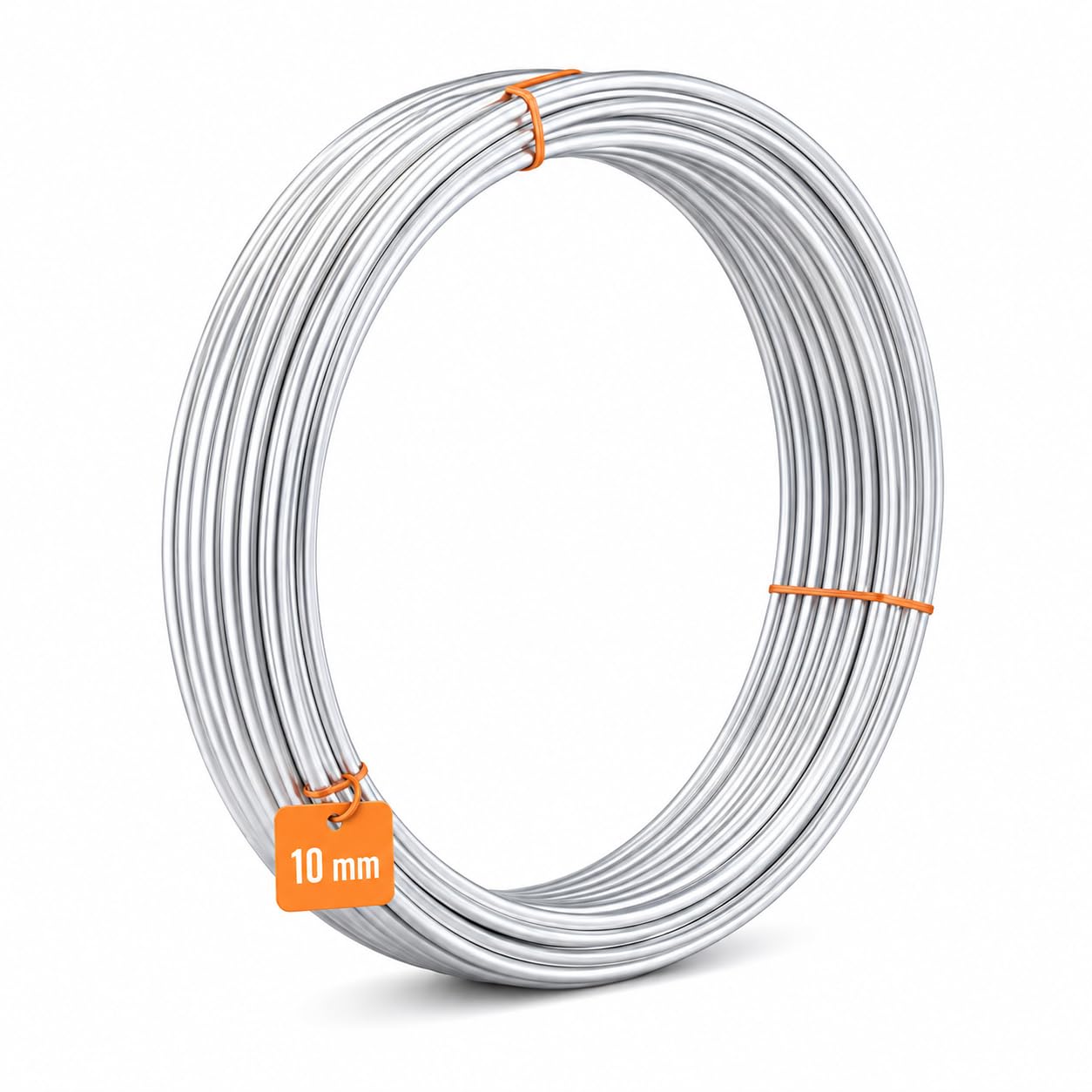 Hausheld Aluminium Runddraht 10 Mm 20 M Für Blitzschutz