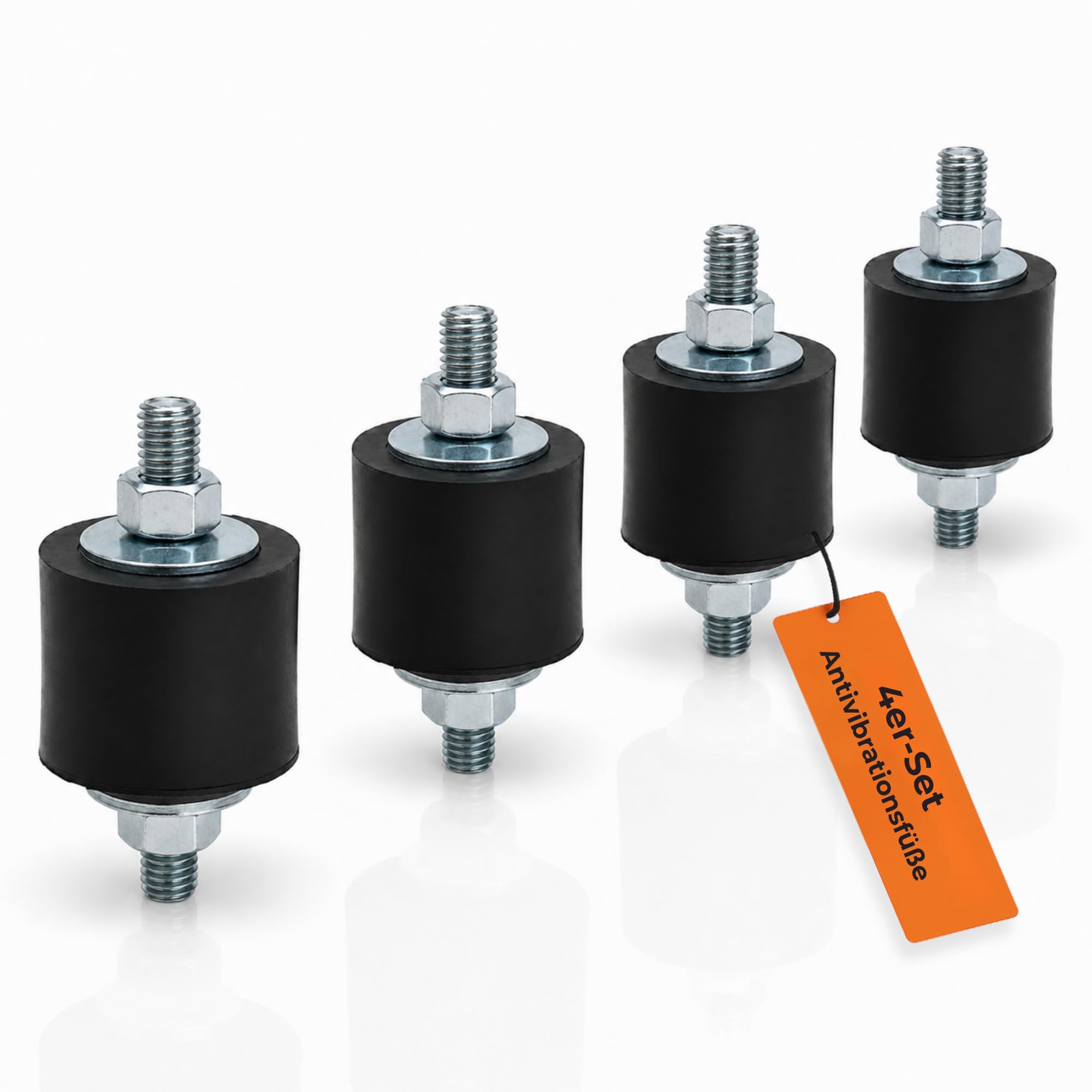 Hausheld Schwingungsdämpfer M8 Ø30 Mm Für Klimaanlagen - 4er Set