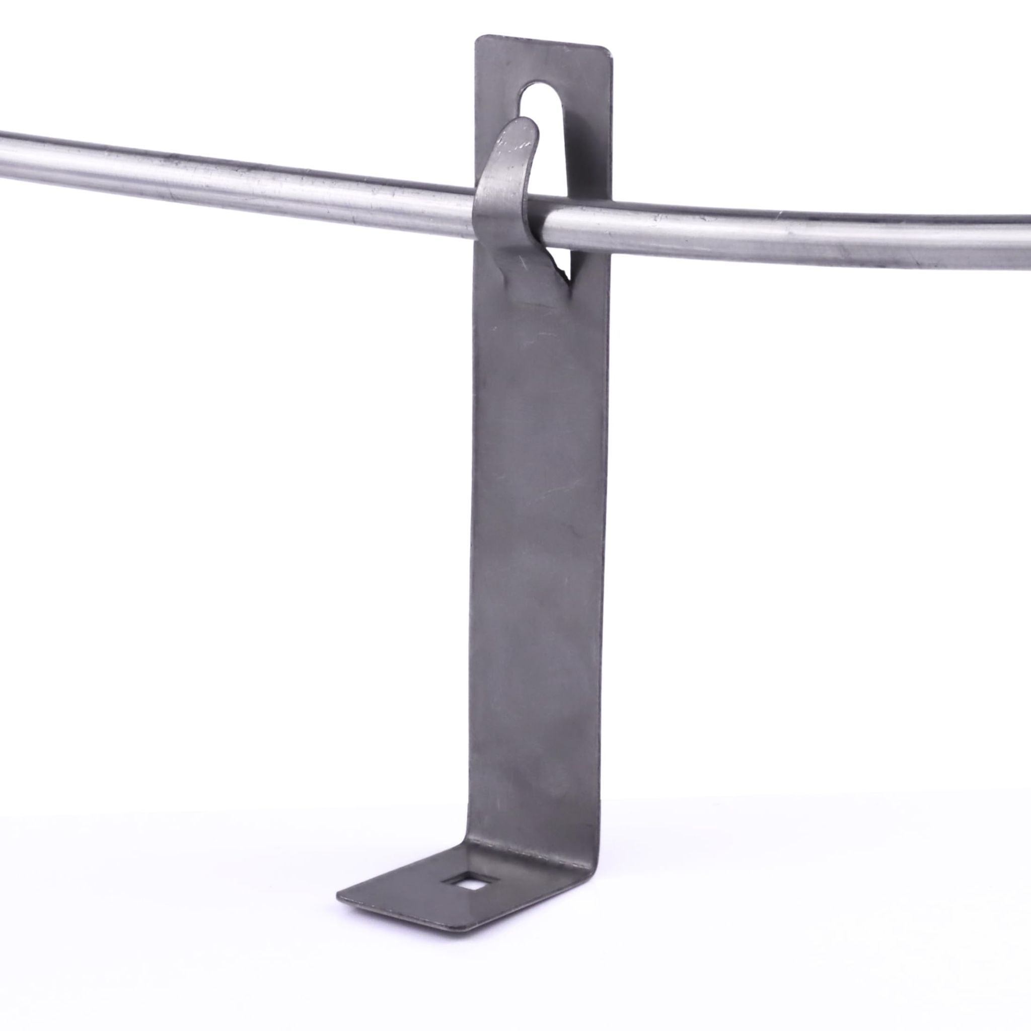 Hausheld Drahthalter Inox V4a L100 Für Runddraht Ø 8 Mm