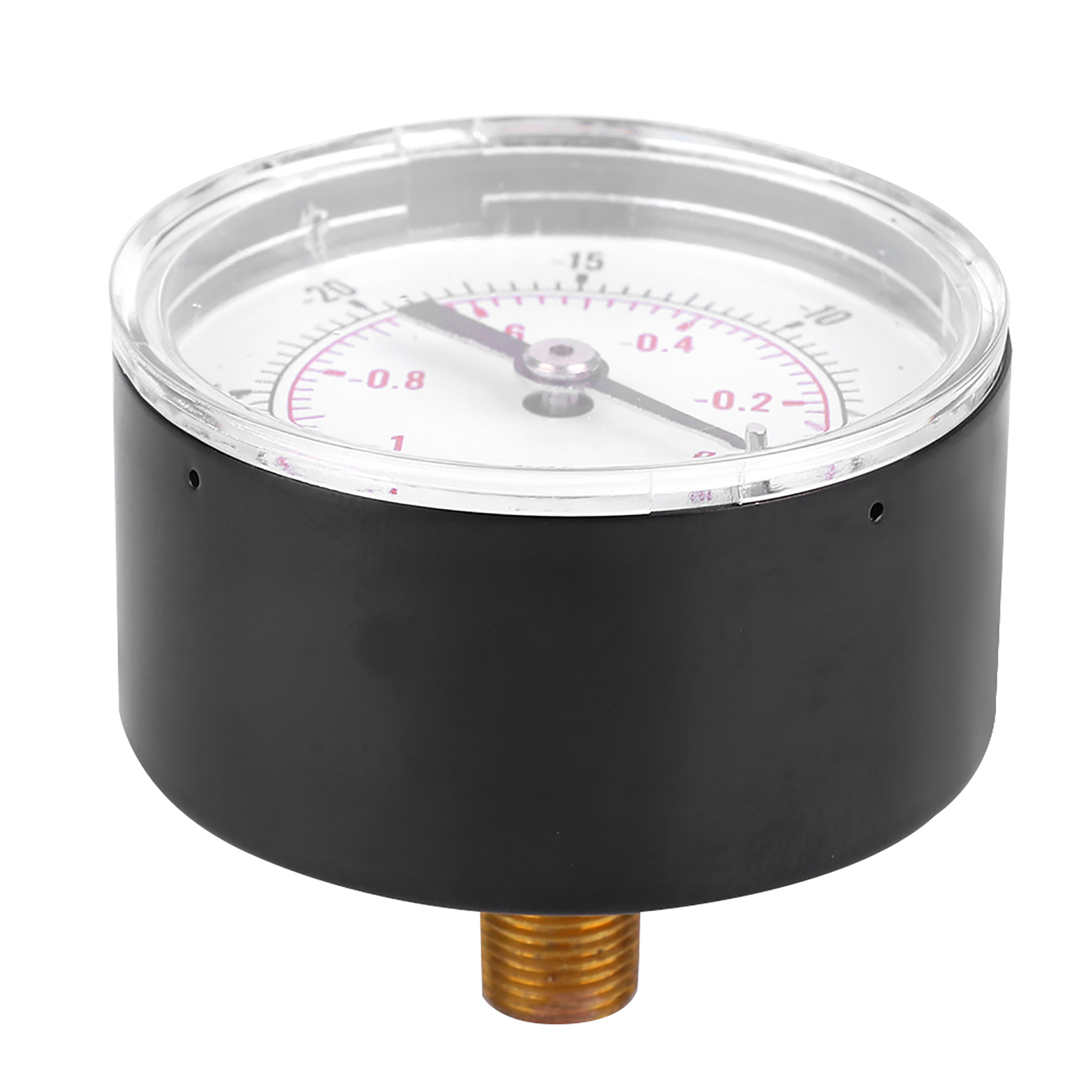 Vakuummeter 50 Mm 1/8 Bspt Rückanschluss -1-0 Bar -30-0 Inhg Luft Wasser Öl Gas