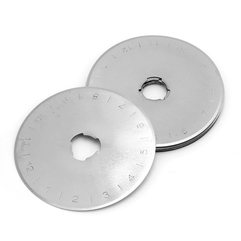 10 Stück 45-mm-rollschneider-ersatzklingen Zum Schneiden Von Leder, Stoff Und Papier (bastelwerkzeug)