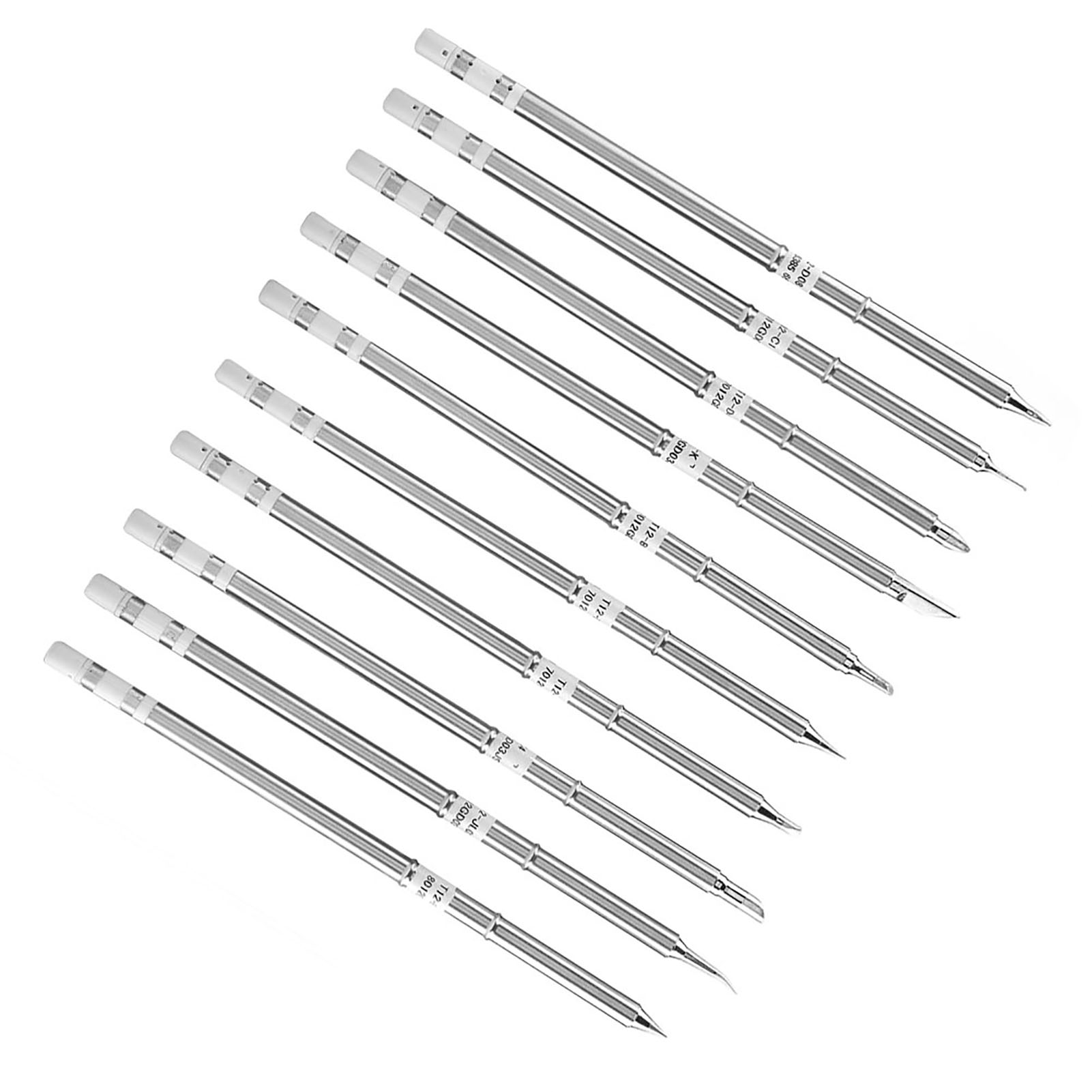 10 Stück Lötspitzen Der Serie T12 Als Ersatz Für Die Fx-951 Rework-station