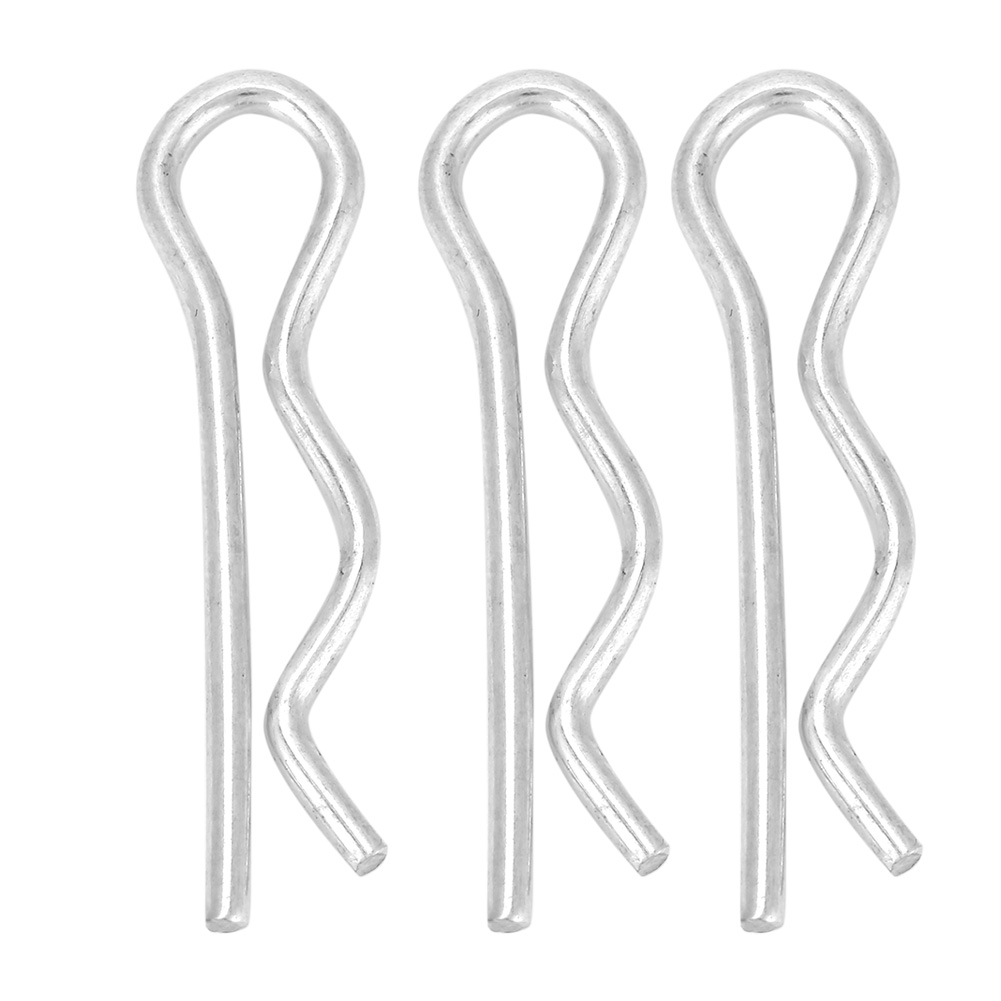 R Splint-sicherungsstift-befestigungsclip, Hellverzinkt (1,8 X 35 Mm, 30 Stück)
