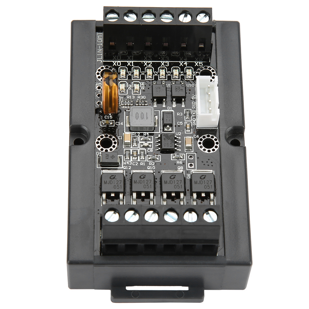 Industrielle Sps-steuerplatine Fx1n-10mt Programmierbares Relais-verzögerungsmodul Mit Gehäuse