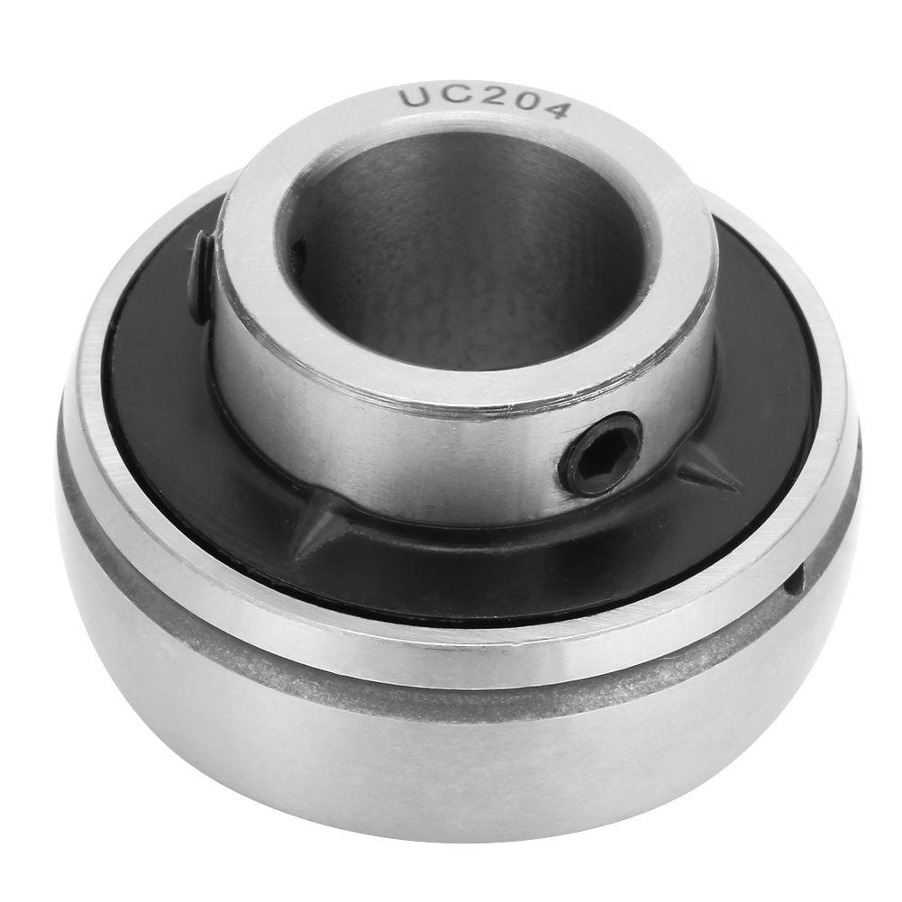 1 Stück Verzinntes, Einsatzmontiertes Kugellager Aus Stahl Uc204, 20 Mm