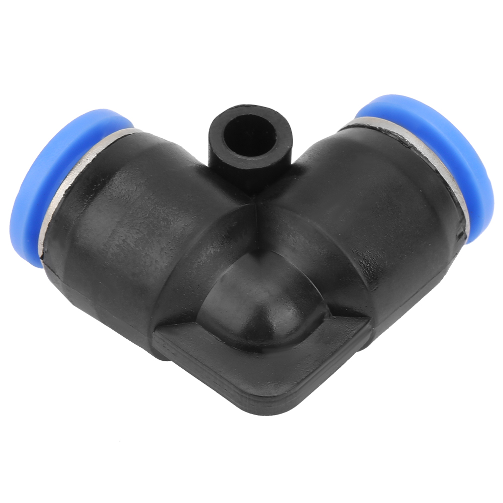 10 Stück Kunststoff-winkel-schnellkupplungen Für Pneumatische Luftschläuche, Steckverbinder Pv-8 (8 Mm)