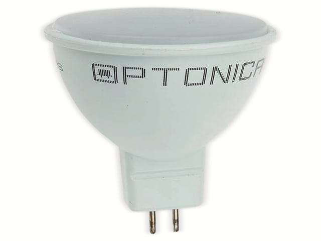 LED-Lampe 1195, GU5,3, MR16, eek f, 7 w, 560 lm, 4500 k - Optonica
