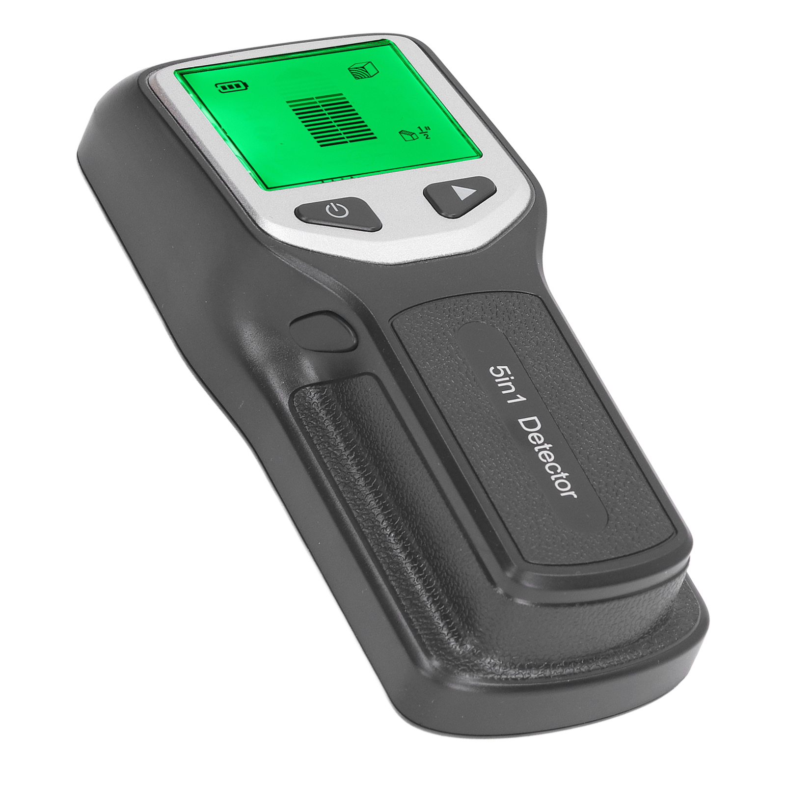 Handlicher Wandscanner 5-in-1 Mit Hd-lcd-display Zur Erkennung Von Metall-, Holz- Und Drahtwänden (schwarz)
