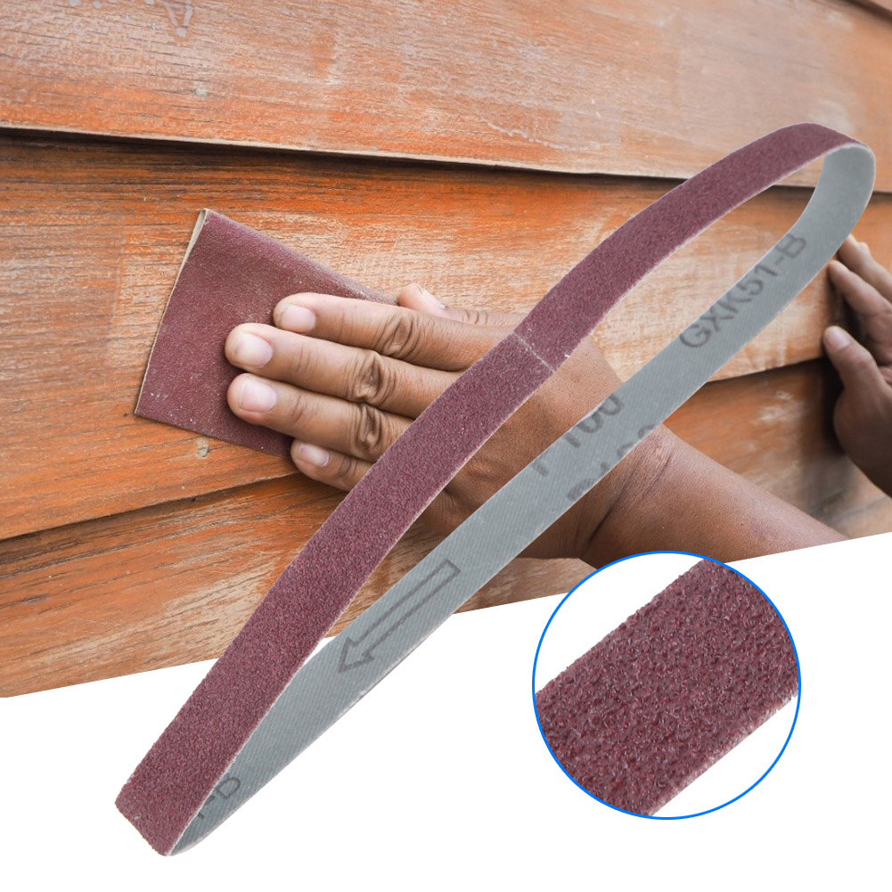 10 Stück 452x15mm Schleifband Ersatz Für Bandschleifer Körnung 40-120 (100)