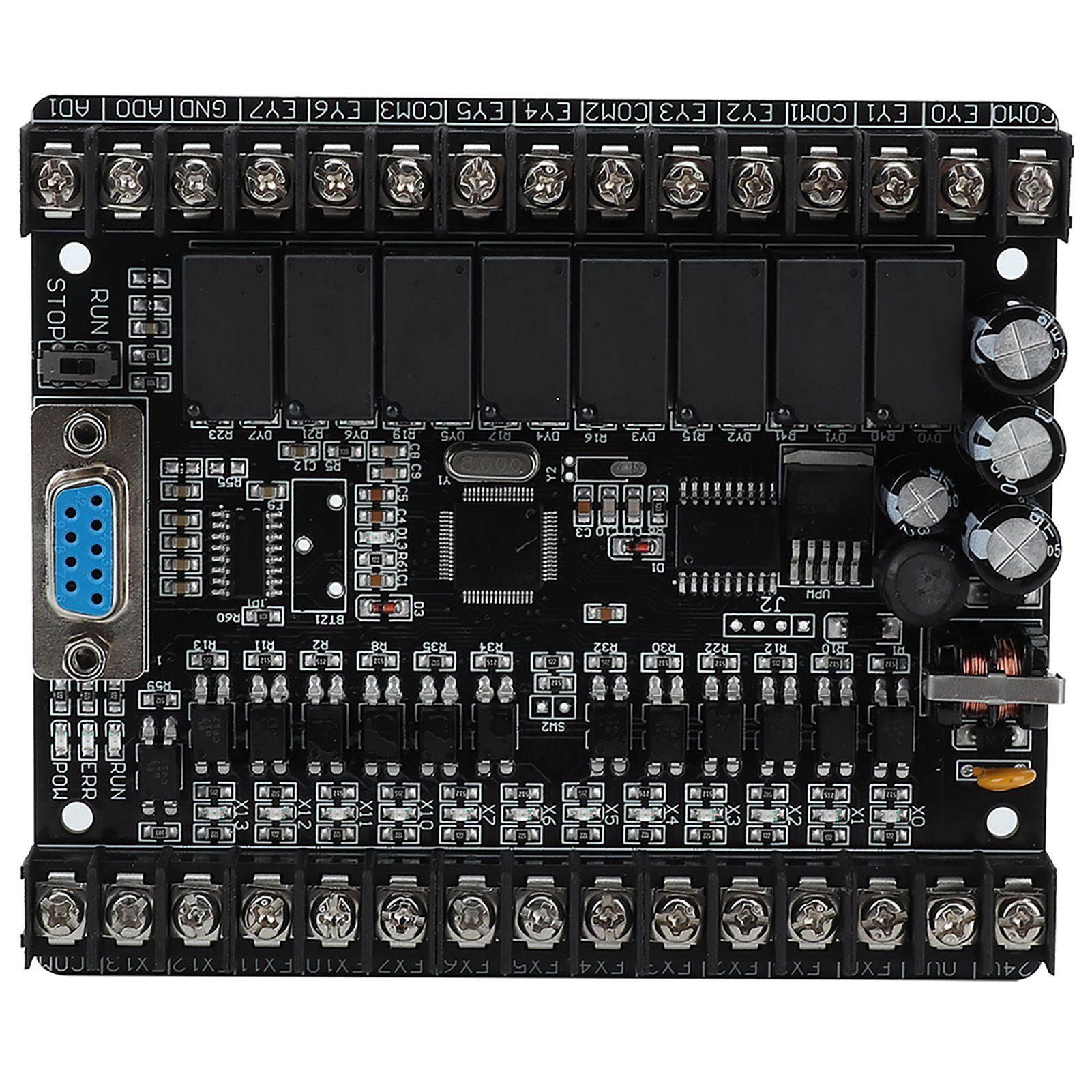 Sps-industriesteuerplatine Fx1n-20mr Online-download Monitor Programmierbarer Controller (typ A)