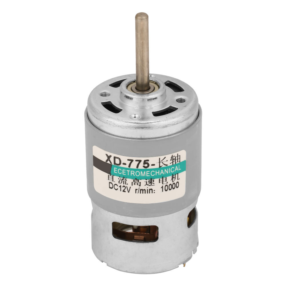 775 Motor Hochgeschwindigkeits-80w-hochleistungs-drehmoment-verlängerungswellen-gleichstrommotor (12v10000rpm)