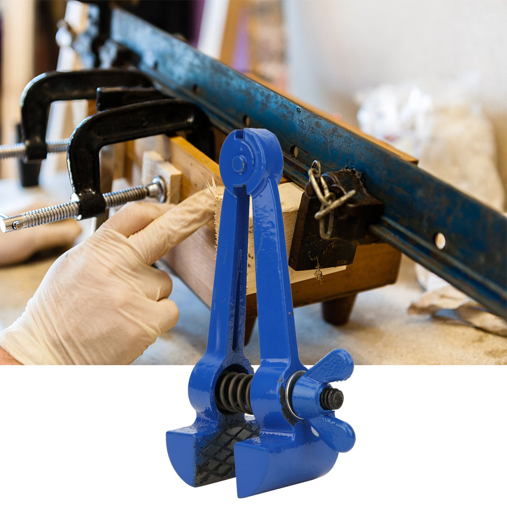 Mini-handschraubstock, Stahl, Blau Lackiert, Mehrzweckzange, Kleines Werkzeug, Zubehör (50 Mm)