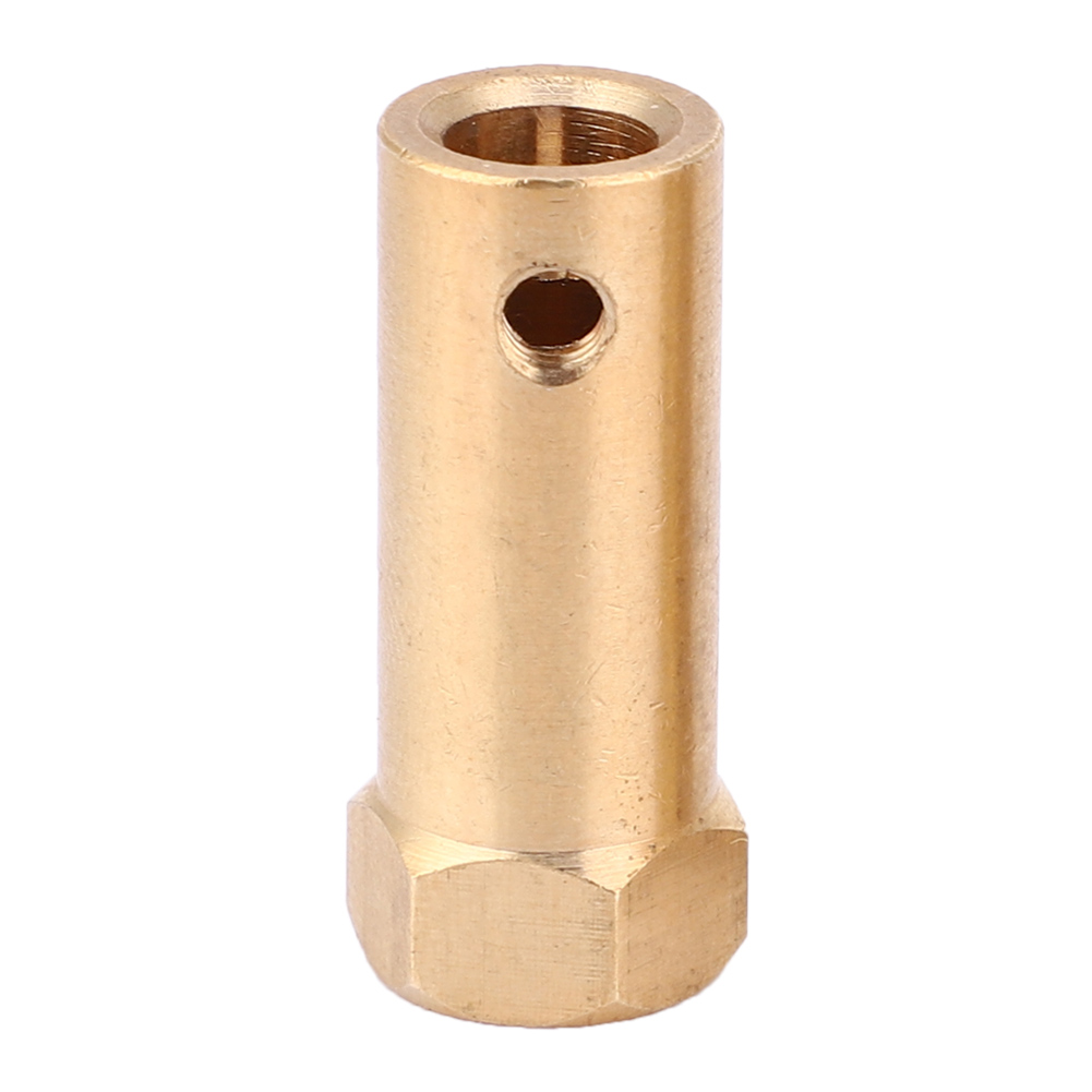 5 Stück 30 Mm Verlängerte Kupplung, Hochwertige Sechskant-motorverbinder Aus Messing, Zubehör 6 Mm/7 Mm/8 Mm