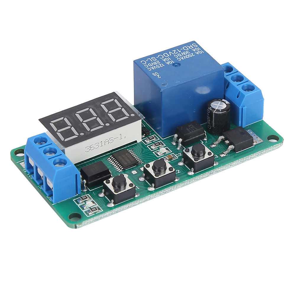 Einkanaliges Timer-steuerschalter-relaismodul Mit Einstellbarem Triggerzyklus (dc 12v)