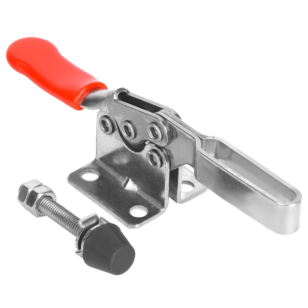 Horizontale Schnellspann-kniehebelklemme Aus Edelstahl 304, Haltekraft 27 Kg