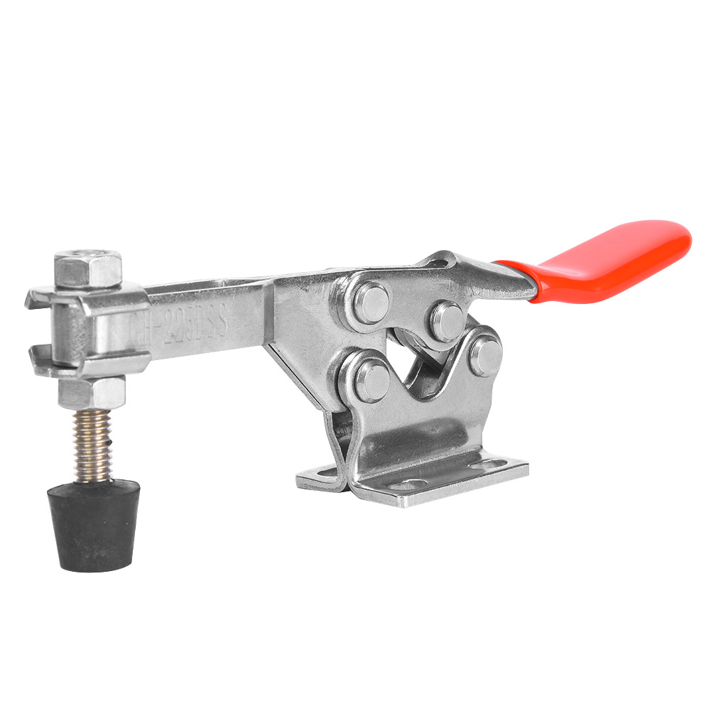 Schnellspann-horizontal-kniehebelklemme Aus Edelstahl Sus304, Schweißvorrichtung, Haltekraft 280 Kg