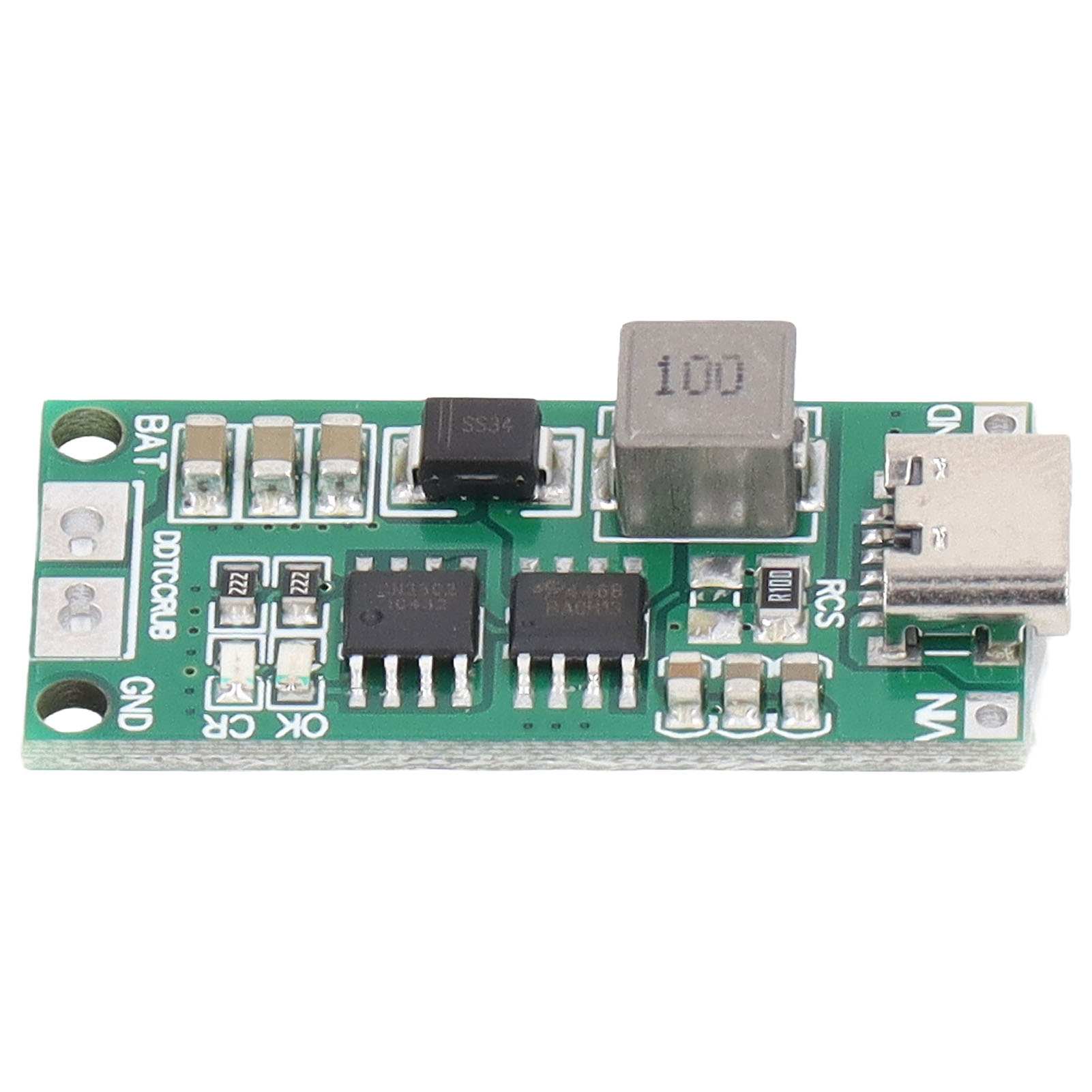 4s-akkuladegerätmodul Typ C Auf 16,8 V Dc, 3–6 V, Grünes Boost-lithium-akkuladegerätmodul, 1 A Eingang, 0,28 A Ladung
