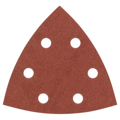 Klettschleifscheibe 93 x 93 mm, p 240, 6 Löcher - Bosch