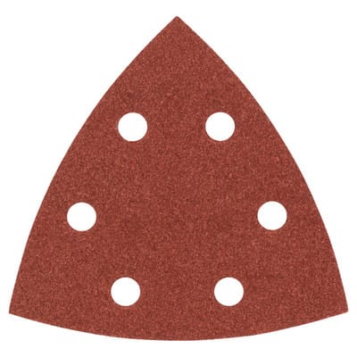 Klettschleifscheibe 93 x 93 mm, p 180, 6 Löcher - Bosch