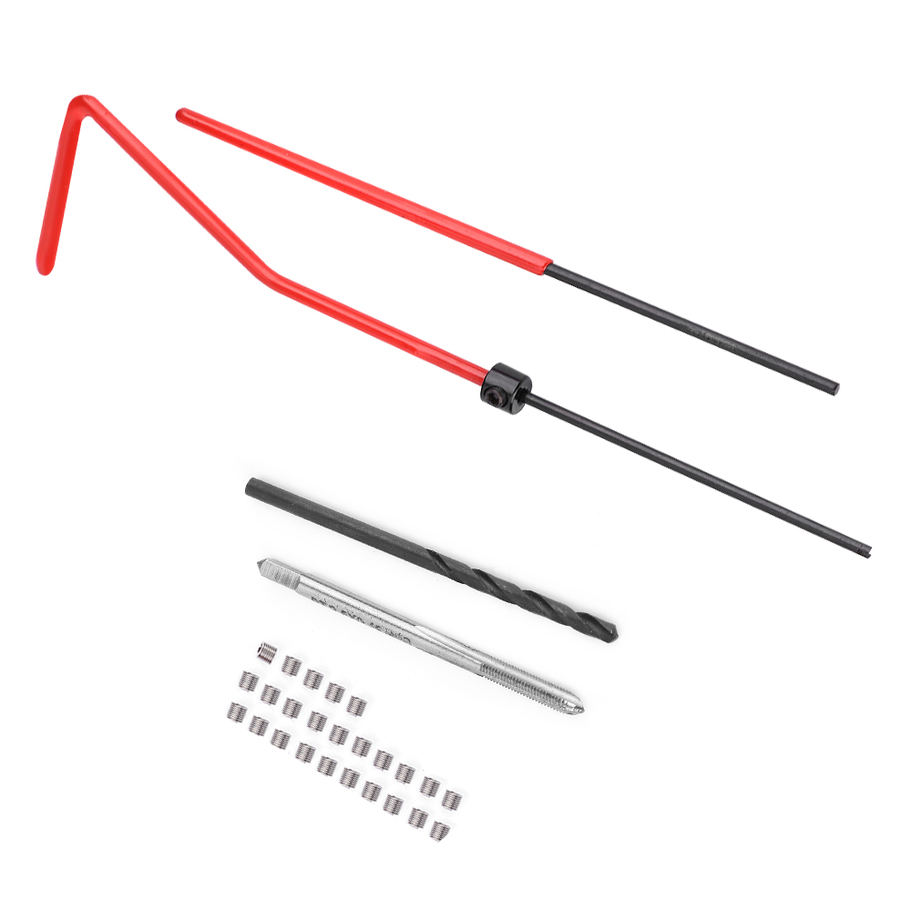 30-teiliges Gewindereparaturset M2,5 X 0,45 Edelstahl-gewindebohrer-set Für Innengewinde