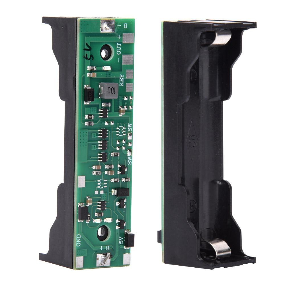 5v Usv 18650 Lithium-akku-boost-aufwärtslademodul Mit Schutz
