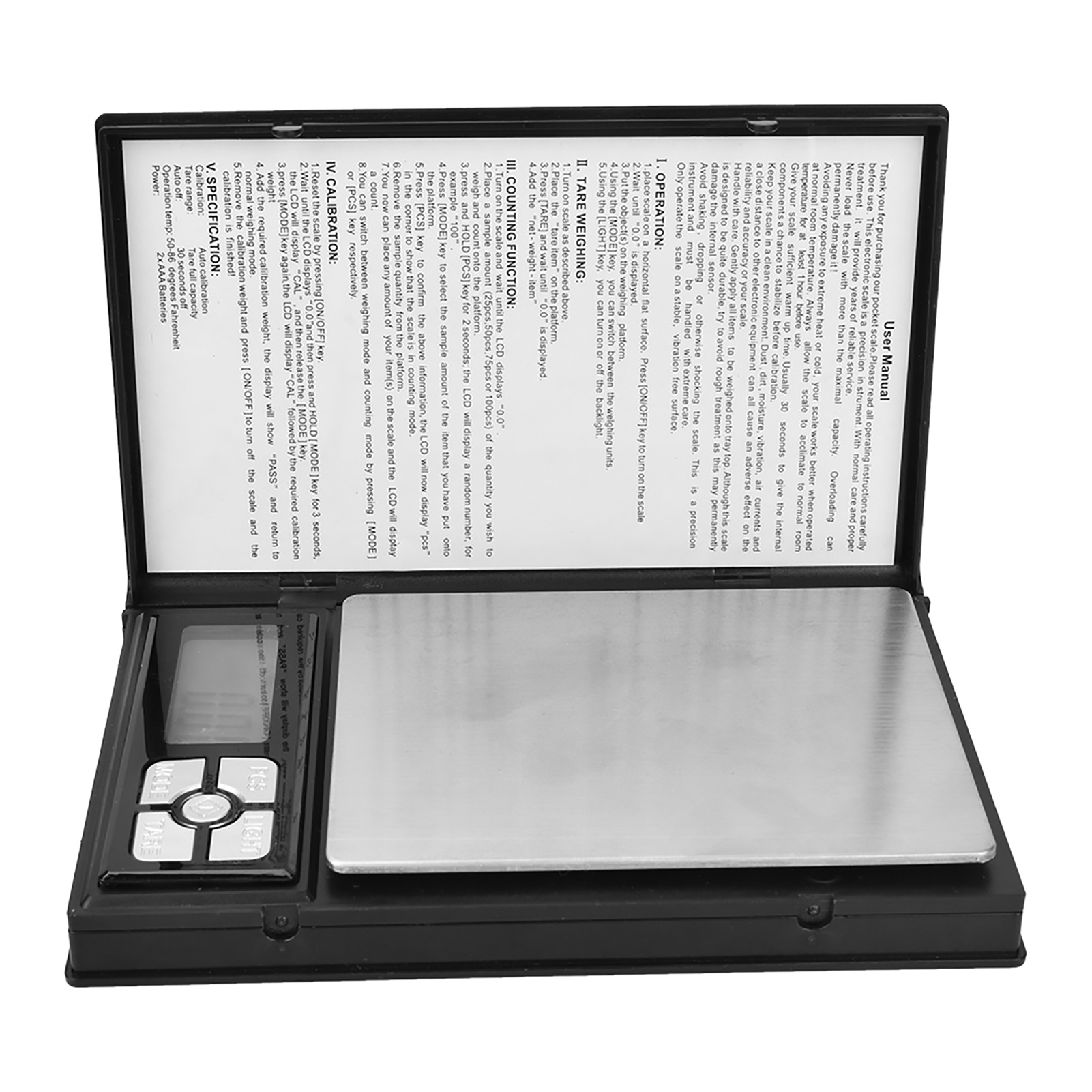 Handliche Digitale Lcd-waage Zum Wiegen Von Edelsteinen Und Schmuck, Laborwaage