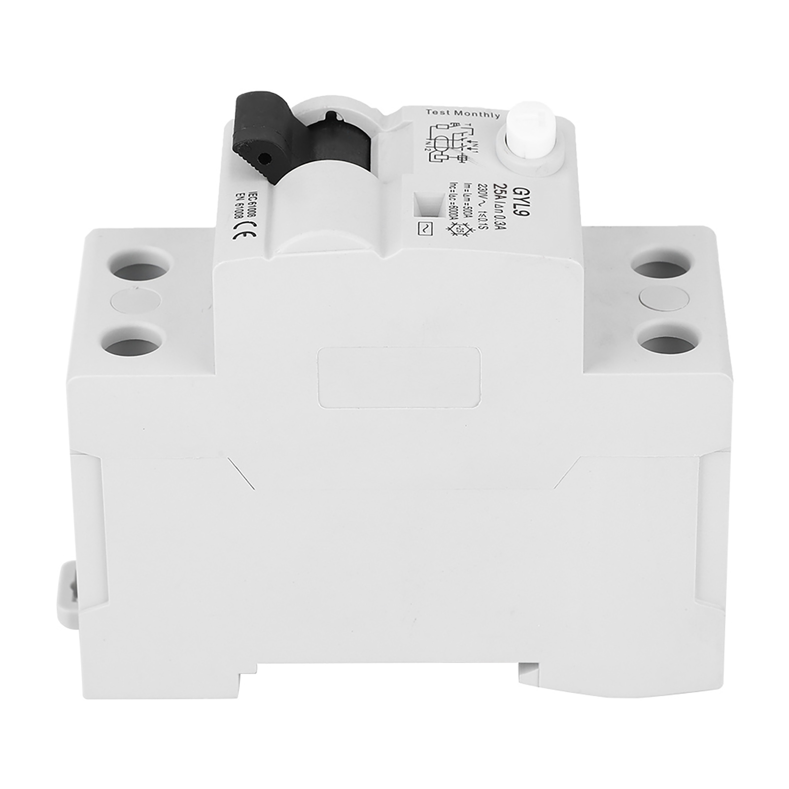 Gyl9 Leitungsschutzschalter 2p 230v 50/60hz Ip20 Fehlerstromschutzschalter 2p-25a-300ma