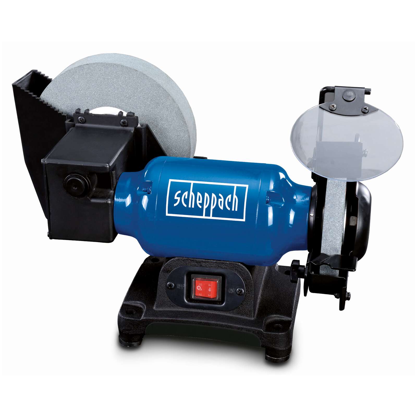 Nass- und Trockenschleifer BG200W - 250W | Ø200mm Schleifstein | Funkenschutz | Werkstückauflage Bild 5
