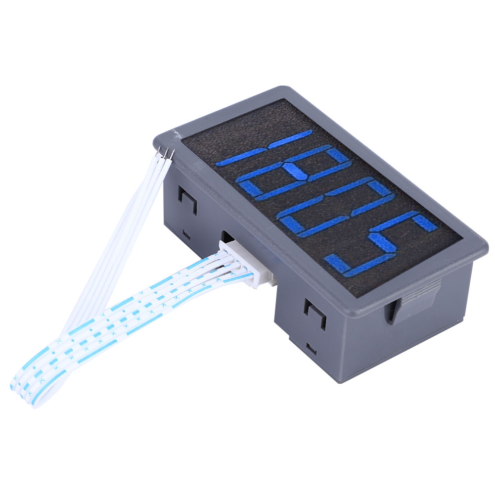 Blauer 4-stelliger Led-motordrehzahlmesser Mit Npn-hall-näherungssensor (drehzahlmesser)