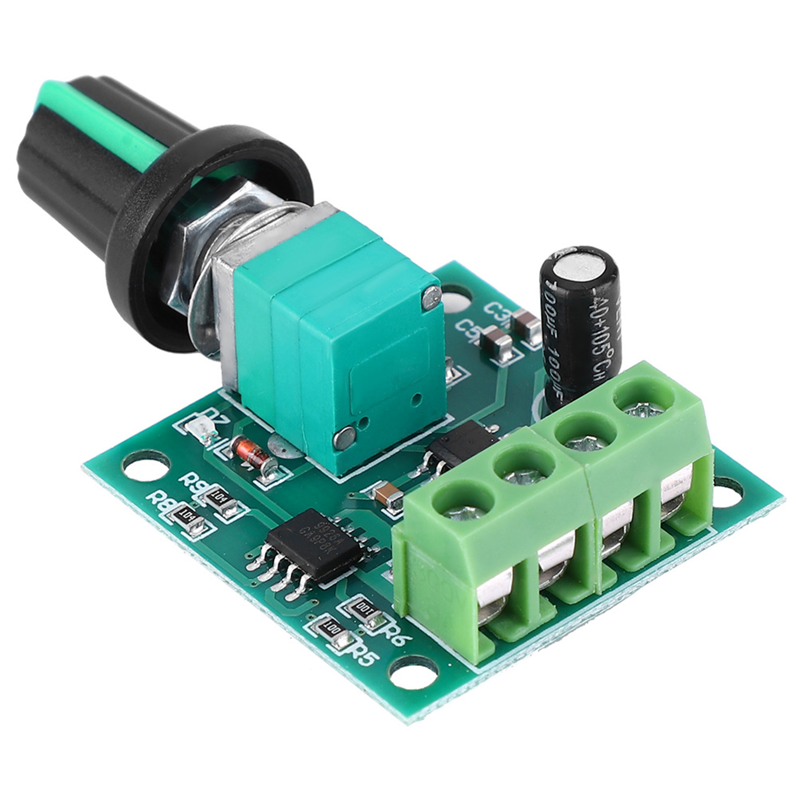 Dc 1,8-12v 2a Niederspannungs-elektromotor-drehzahlregler Pwm-motor-drehzahlregler Werkzeugausrüstung
