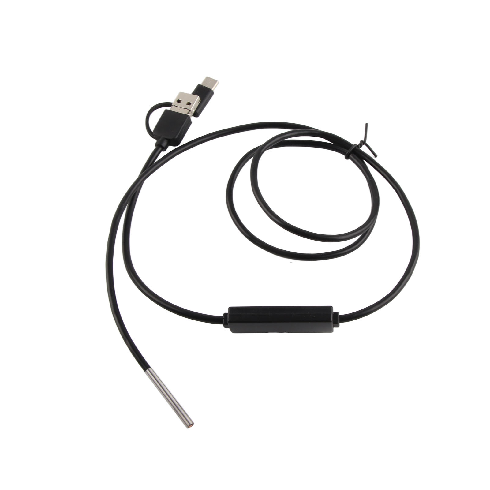 3-in-1-endoskop Für Android-typ-c-mobiltelefone, 3,9-mm-objektiv, Hochauflösendes, Wasserdichtes Endoskop (1 M Kabel)