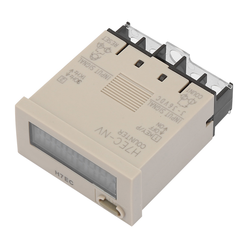 H7ec Nv Dc 3-36v Digitaler Elektrischer Zähler Mit 8-stelliger Lcd-anzeige