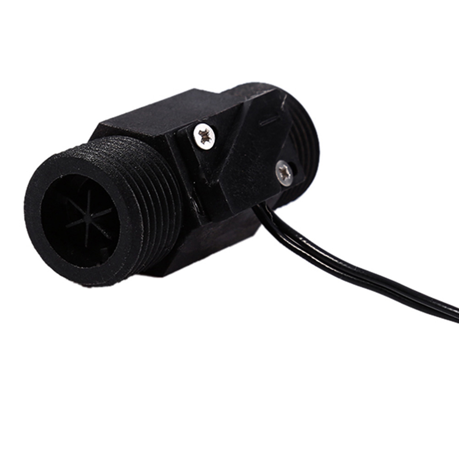 1 Stück Kunststoff-durchflussschalter, Vertikal/horizontaler Wassersensor, Magnetisch, 220 V Wechselstrom