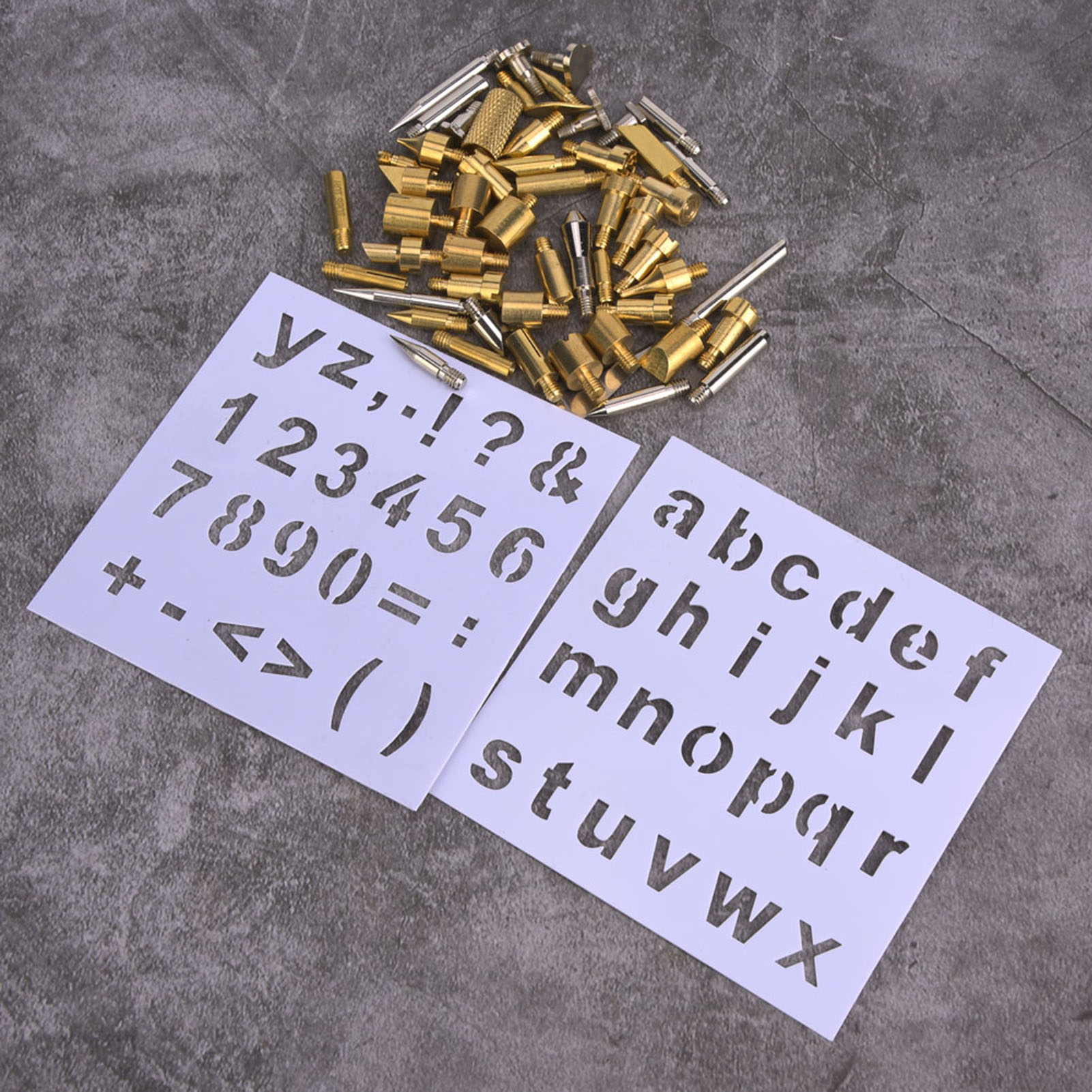 56-teiliges Set Mit Brennspitzen Für Holz, Löt-, Pyrographie- Und Gravurwerkzeuge