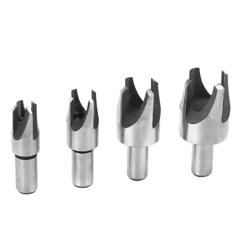 4 Stück 45 Zapfenbohrer Aus Kohlenstoffstahl, Holzdübelbohrer, Korkbohrer, Dübelschneider