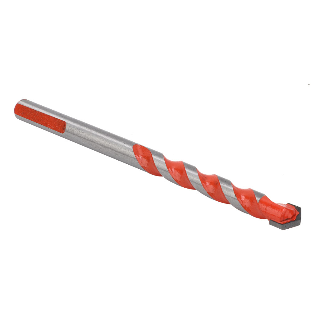 5-teiliges Set Bohrer Mit Hochverschleißfestem Legierungskopf Für Holz, Beton Und Wände, Lochöffnung 10 Mm