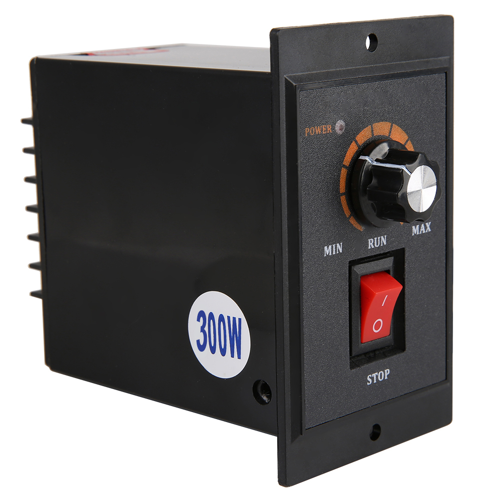 Ac 220v 50/60hz Einphasen-wechselstrommotor-drehzahlregler Elektrischer Motor-drehzahlregler (300w)
