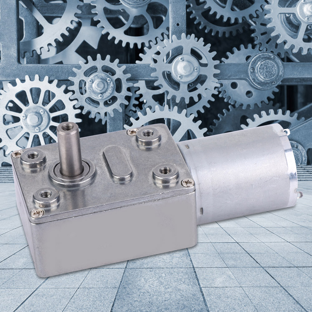 Mikro-gleichstrom-drehzahluntersetzungsmotor, Großer Torsions-schneckengetriebemotor, 6 V (100 U/min)