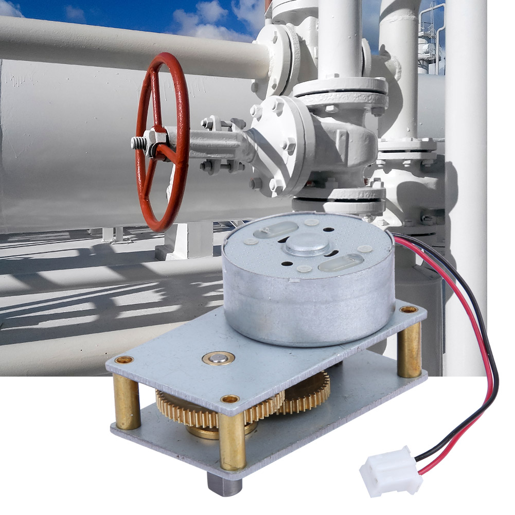 3-12v Gleichstrom-drehzahlreduzierungsmotor Mit Metallgetriebe, Reversibel, Zonenventilmotor, 27 U/min