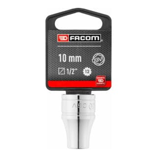 FACOM Steckschlüssel 1/2 12-Kant 10 mm, SB