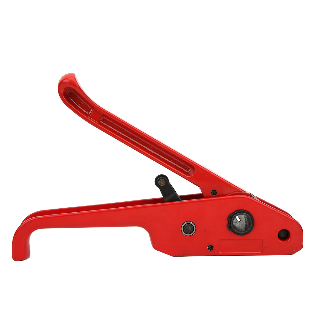 Manueller Bandspanner, Rotes Kombinationswerkzeug Ohne Siegel, Bindewerkzeug Für 16–19 Mm Pet/pp-band, Rot