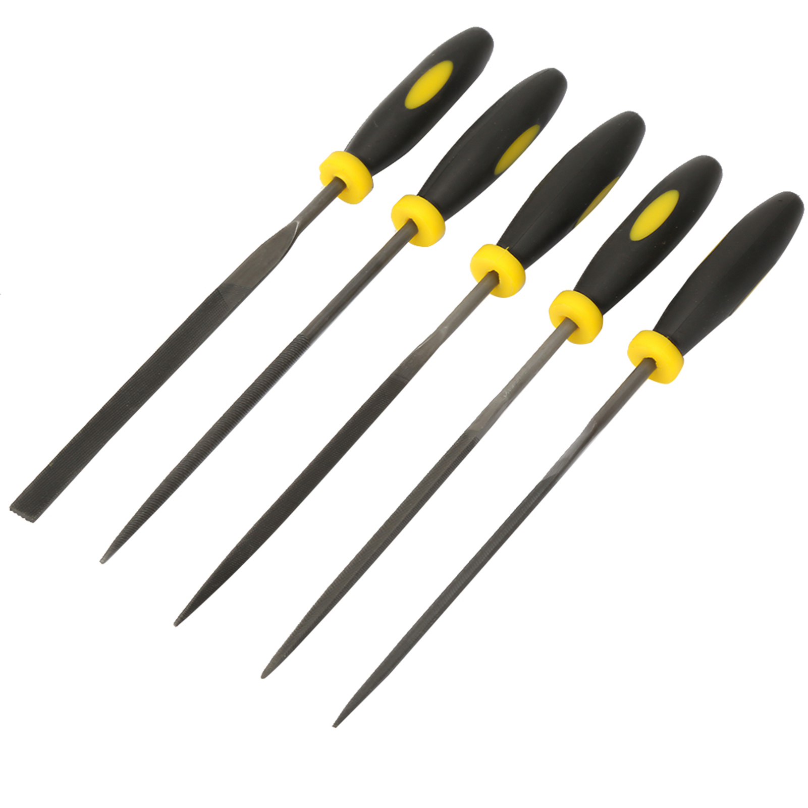 Stahlraspel-holzfeilen-set, Praktisches Mini-sortiment An Flachen Feilen (3 X 140 Mm)