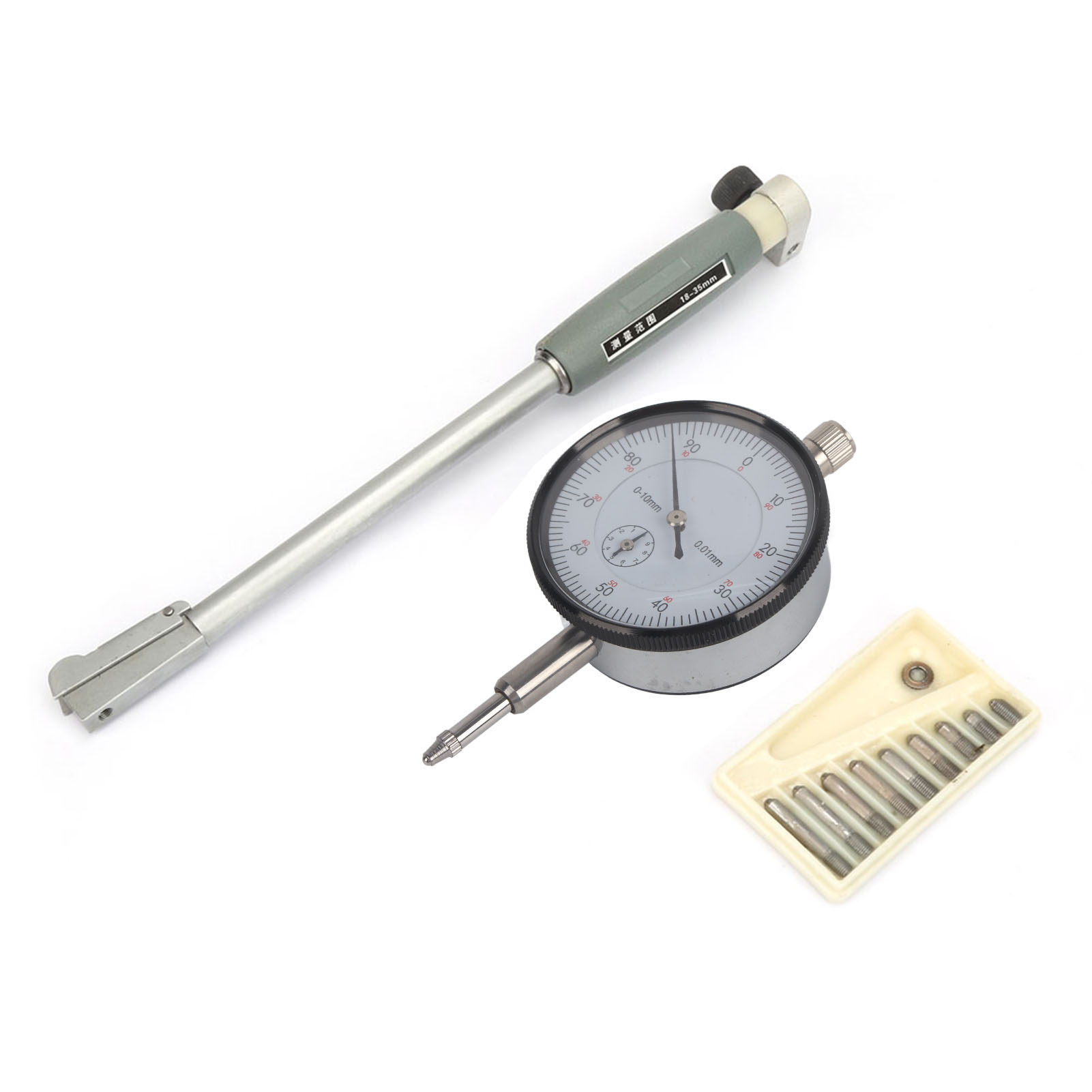 Messuhr Für Bohrungsdurchmesser, Innendurchmesser, Skala 18–35 Mm, 0,01 Mm