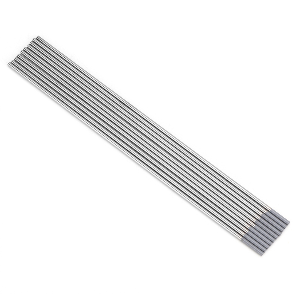 10 Stück Wc20 Cer-wolfram-elektroden, Graue Spitze Für Dc-wig-schweißgeräte (2,0 X 150 Mm)