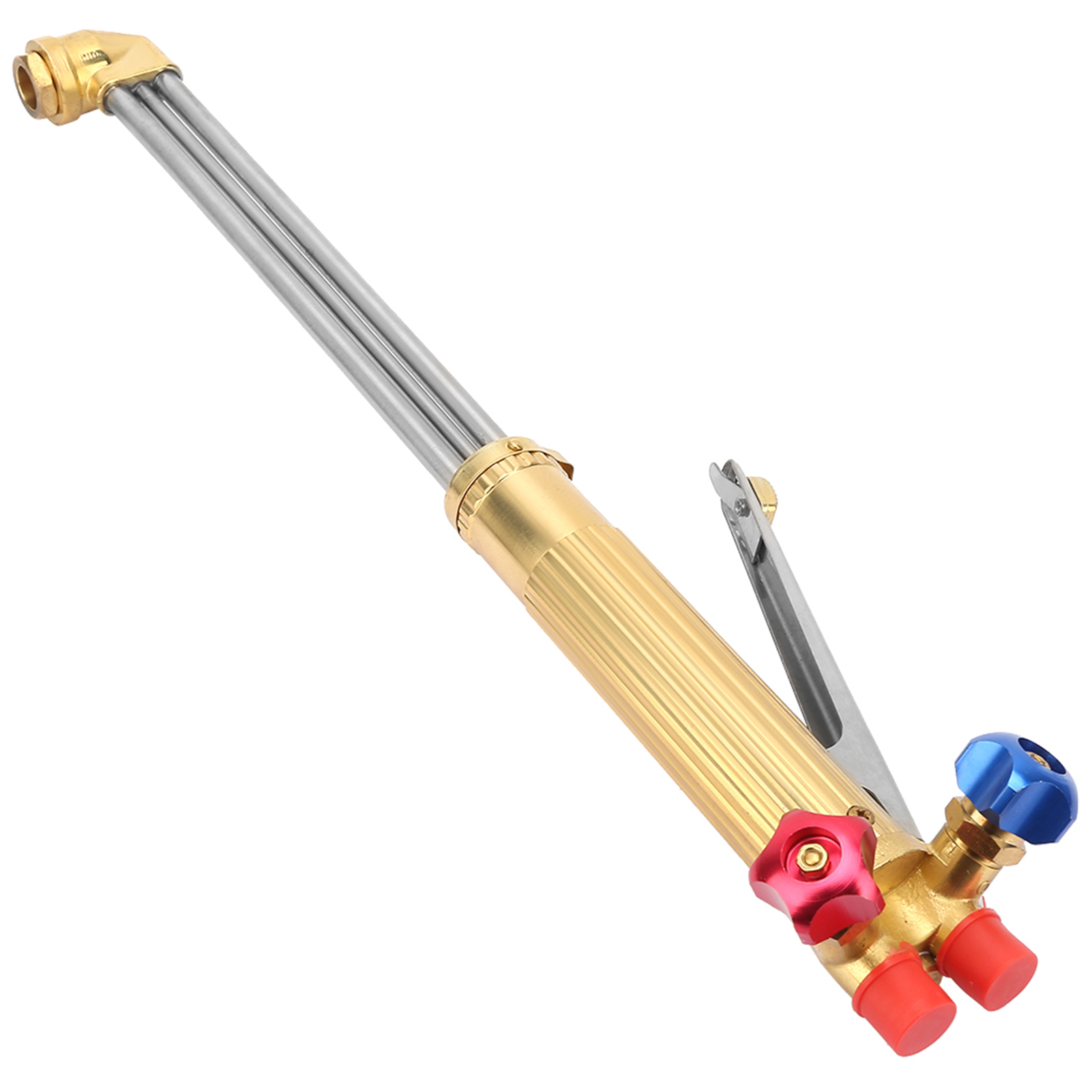 Edelstahl-sauerstoff-acetylen-schneidbrenner Mit Ausbalanciertem Druckgriff Und Gasblasrohr (50 Cm)