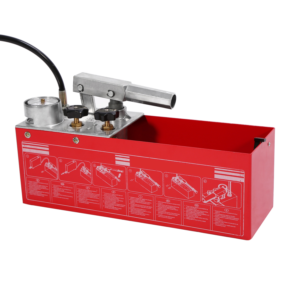 Handbetriebene Hydraulische Rohrleitungsdruckprüfpumpe, Wasserrohrleckprüfer